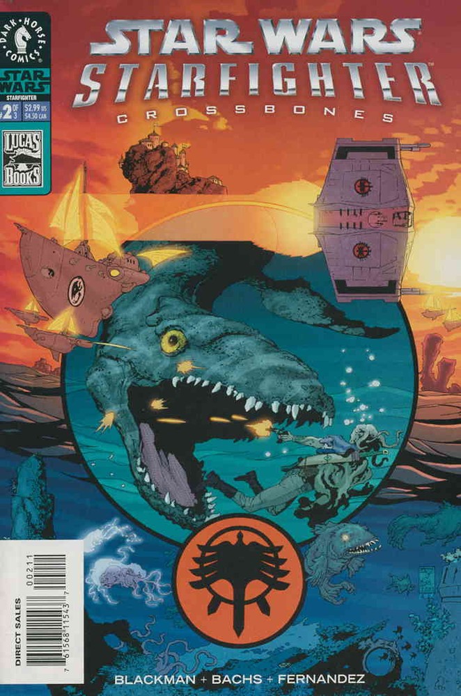 Star Wars Starfighter Crossbones 2 FN Dark Horse we combine shipping
