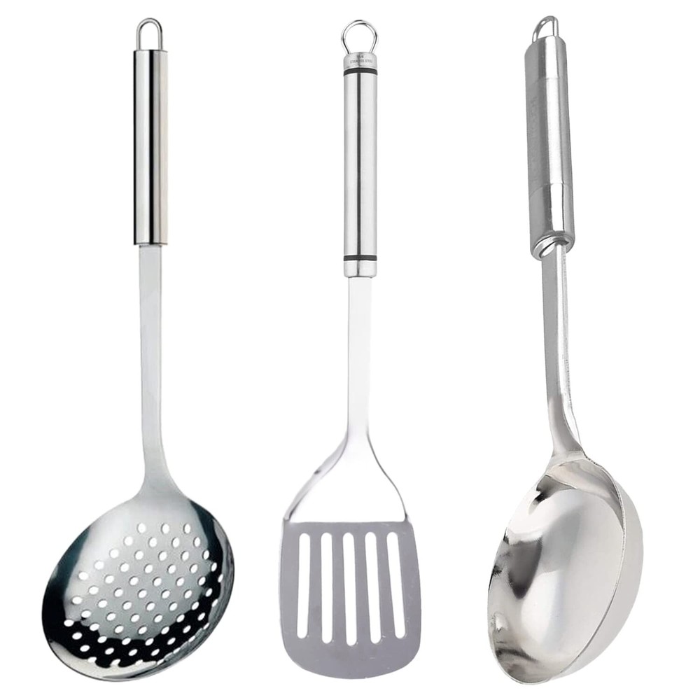 Multiuses Serving & Cooking Stainless Steel Kitchen Tool & Utensils