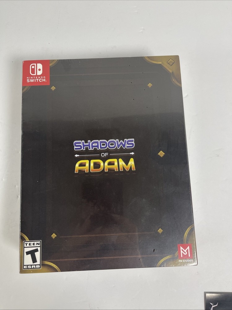 Shadows of Adam Collector's Edition Limited Run Games Nintendo Switch NEW SEALED
