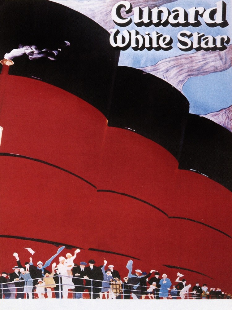Decor Conard white star Travel Poster. Fine Graphic Art Design. Wall Art. 2082