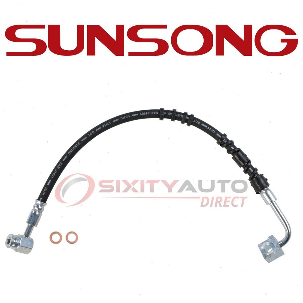 Sunsong 2201195 Brake Hydraulic Hose for H380355 F5UZ2078C BH380355 BH132754 un