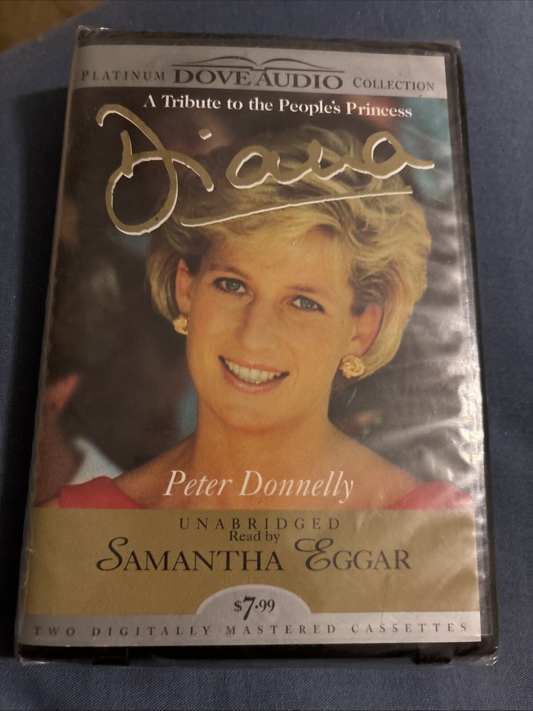1997 Tribute To The People’s Princess Diana Audiobook 2 Cassettes Sealed NEW NIP