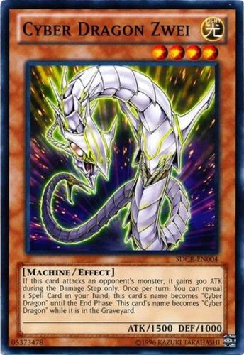 Cyber Dragon Zwei SDCR-EN004 Common Unlimited Lightly Played