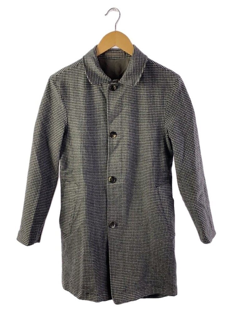 Kired Reversible Stainless Steel Collar Coat/44/Wool 6419