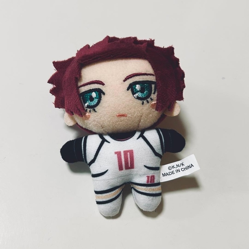 Blue Lock Exhibition 2023 Sae Itoshi Plush Doll Mascot Toy