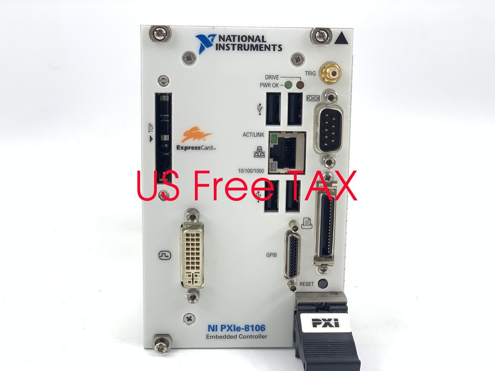 National NI PXIe-8106 196874F-723 Embedded Controller