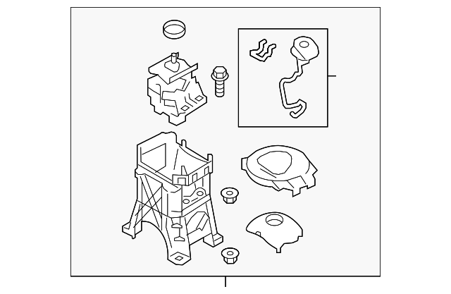 Genuine Nissan Gear Shift Assembly 34901-5SA1B