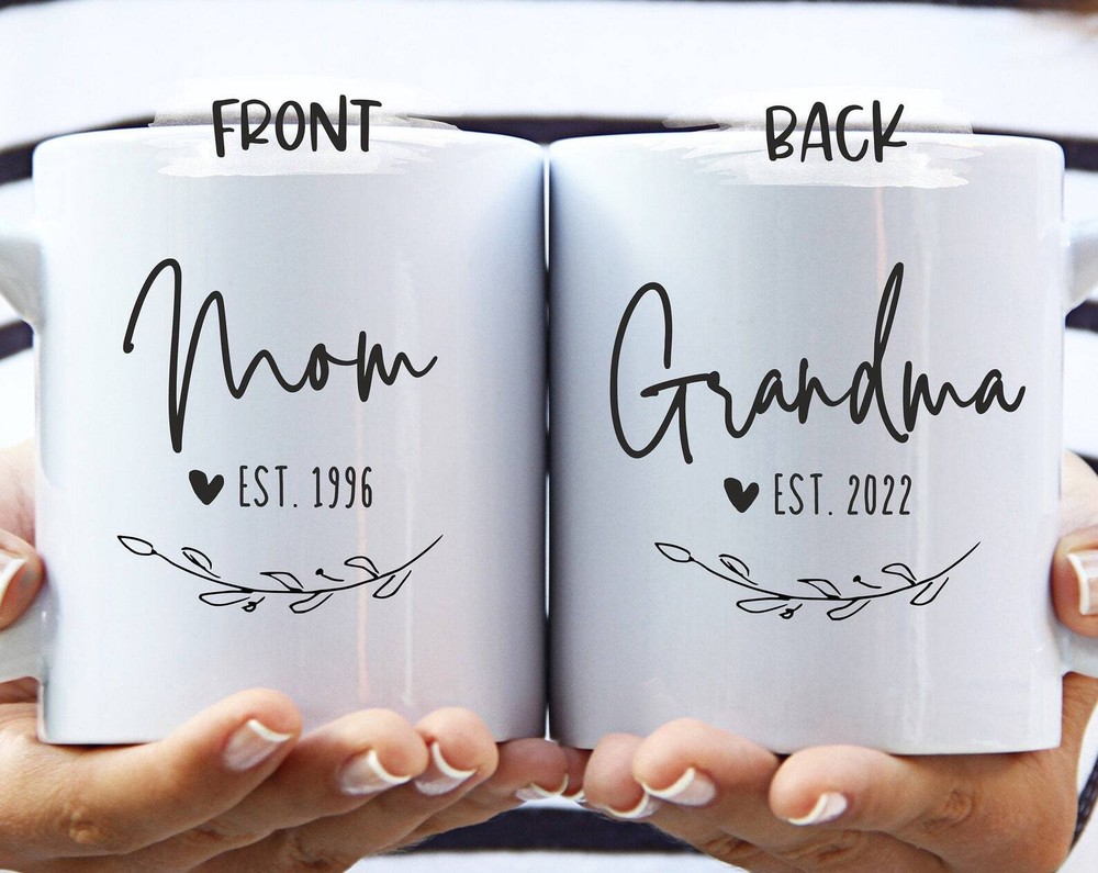 First Time Grandma Ceramic Coffee Mug Gift Idea