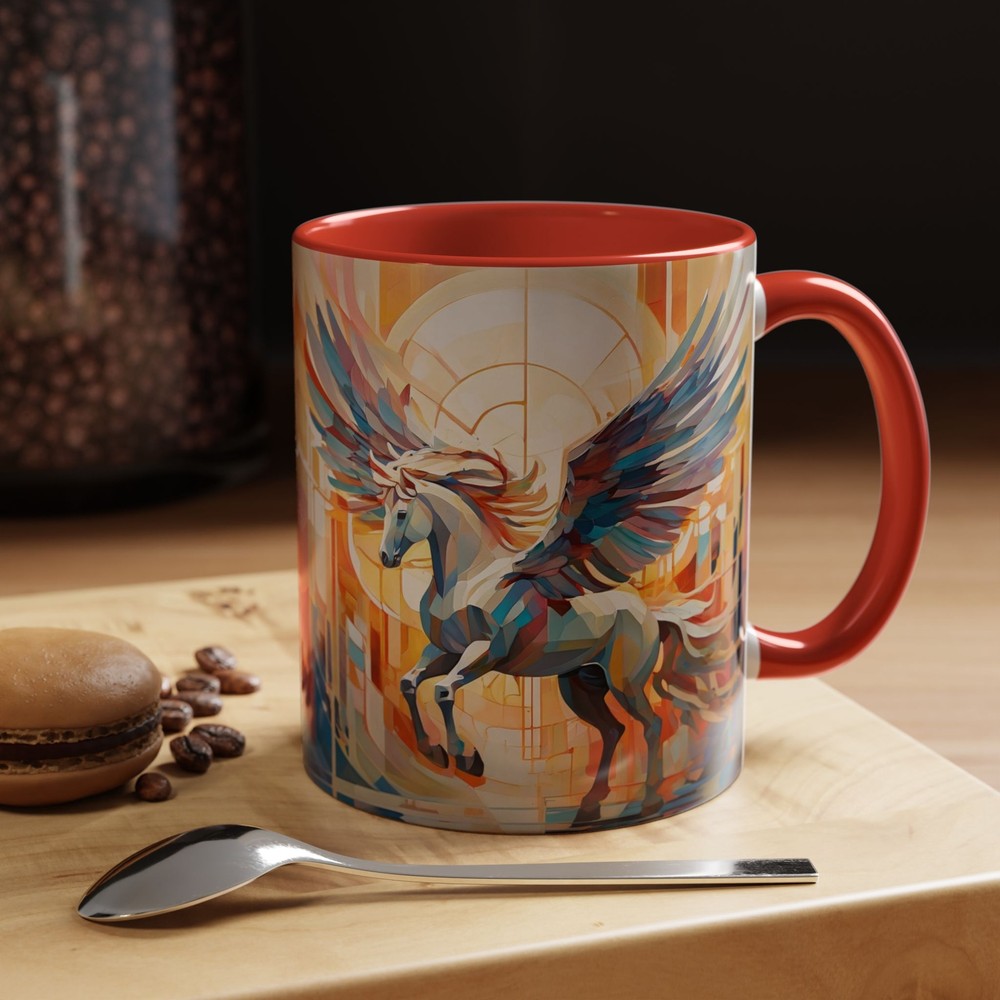 Abstract Pegasus 7 Design 11oz Coffee Mug-image