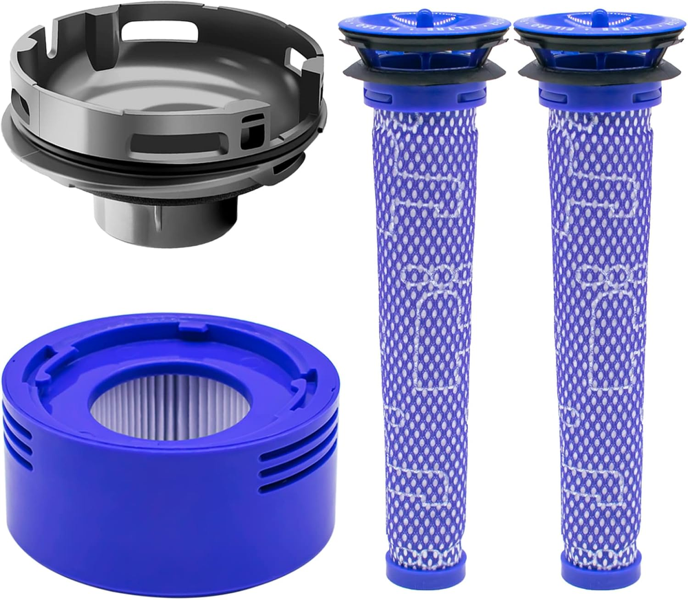 Motor Rear Cover Fit for Dyson V7 V8 Vacuum Cleaner, 1 Motor Real Cover 1 HEPA P