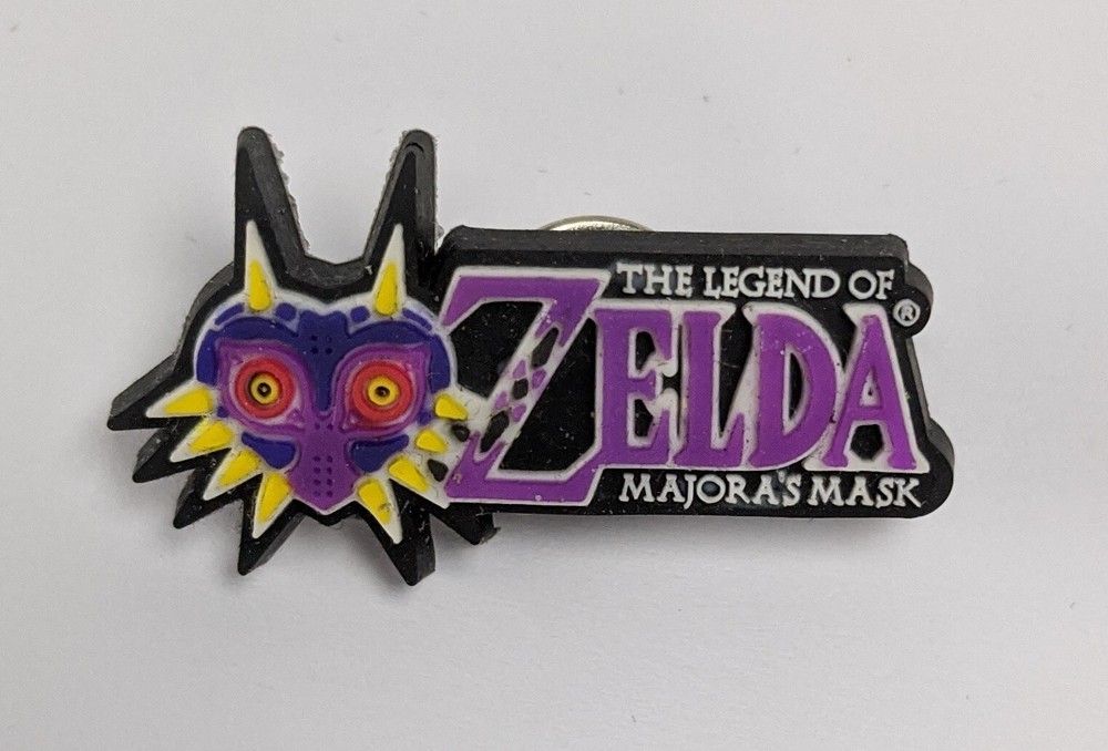 1990's N64 Nintendo Promotion Employee Zelda Majora's Mask Pin Promo Original