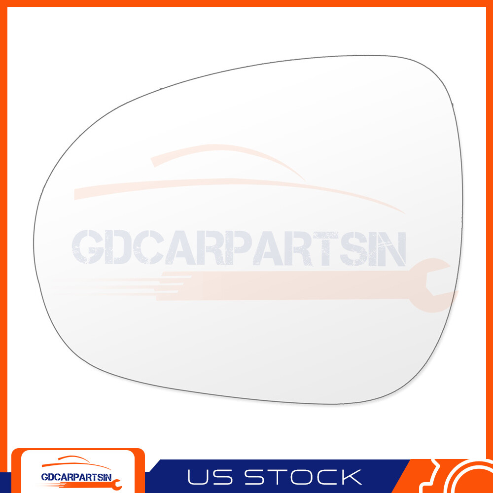 Replacement Door Flat Mirror Glasses Fits 2016-2019 FIAT 500X(5F) Left Side LH