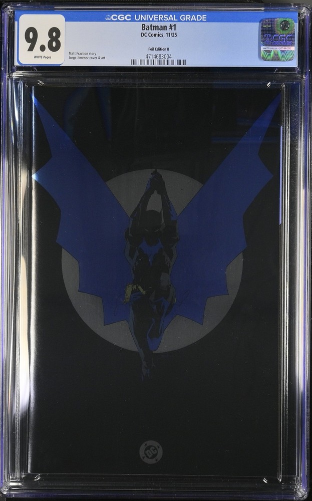Batman 1 CGC 9.8 Foil Edition B