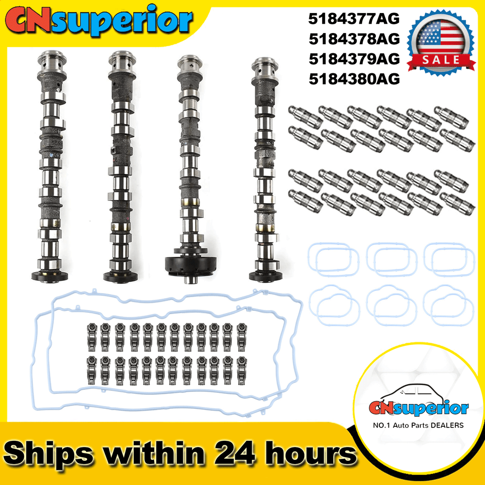 Set of OEM Engine Camshafts For Jeep Dodge Chrysler RAM 3.6L Pentastar 2011-2020