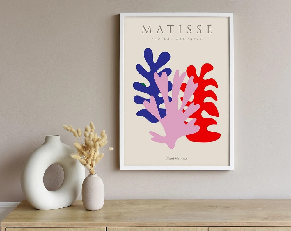 Henri Matisse Minimalistic Abstract Poster Premium Quality Choose your Size