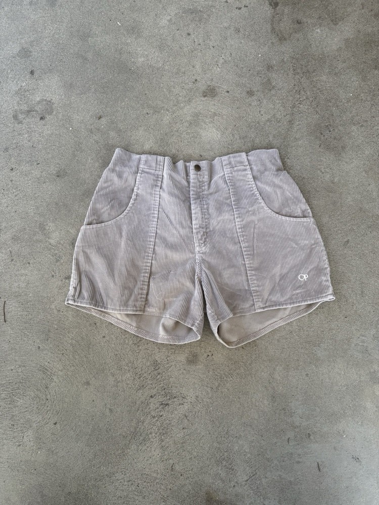 Ocean Pacific Vintage 80s Corduroy Shorts, Size 38 Talon Zipper