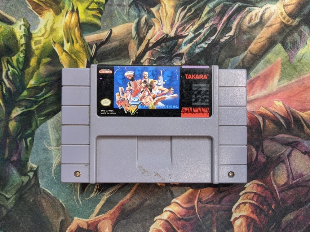 Fatal Fury 2 Super Nintendo SNES Cartridge Only Tested