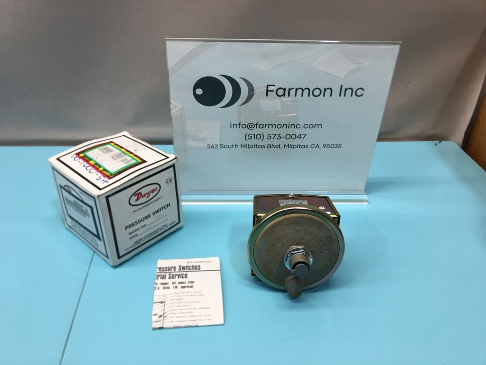 Dwyer 1823-2 Low Differential Pressure Switch, 185190