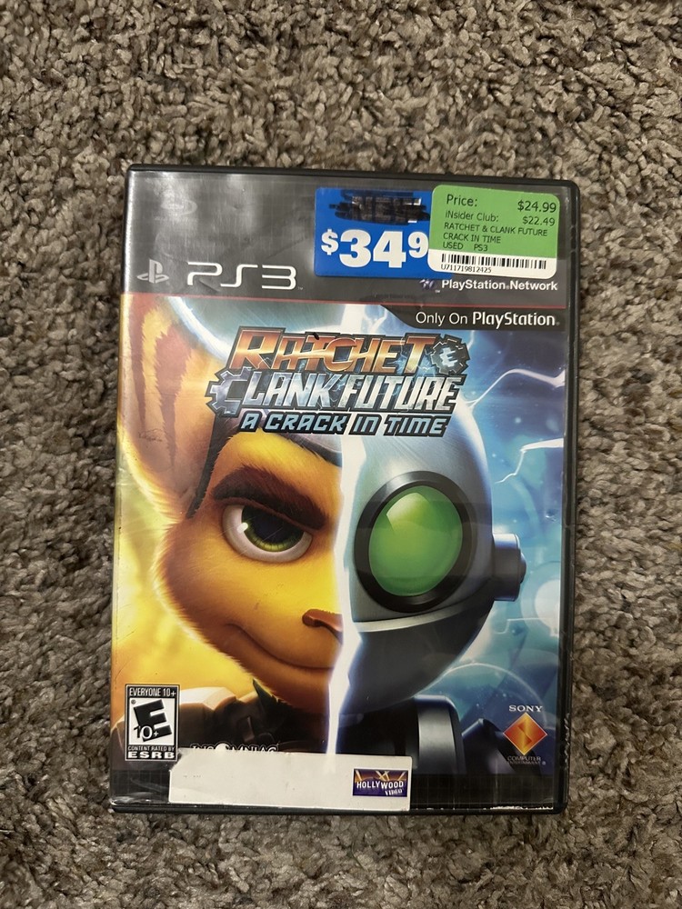 Ratchet & Clank Future: A Crack in Time (Sony PlayStation 3, 2009) PS3