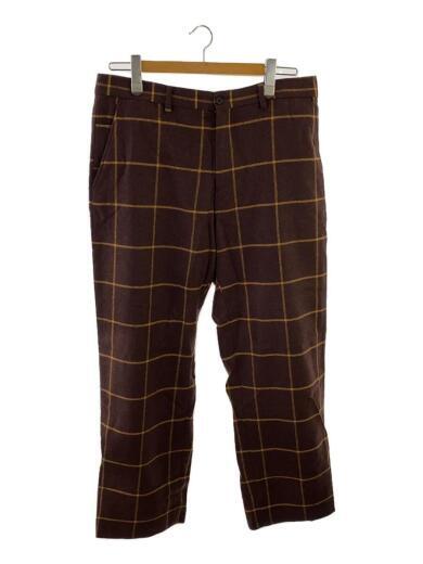 Supreme 22AW windowpane wool Trouser 34 wool BRW check