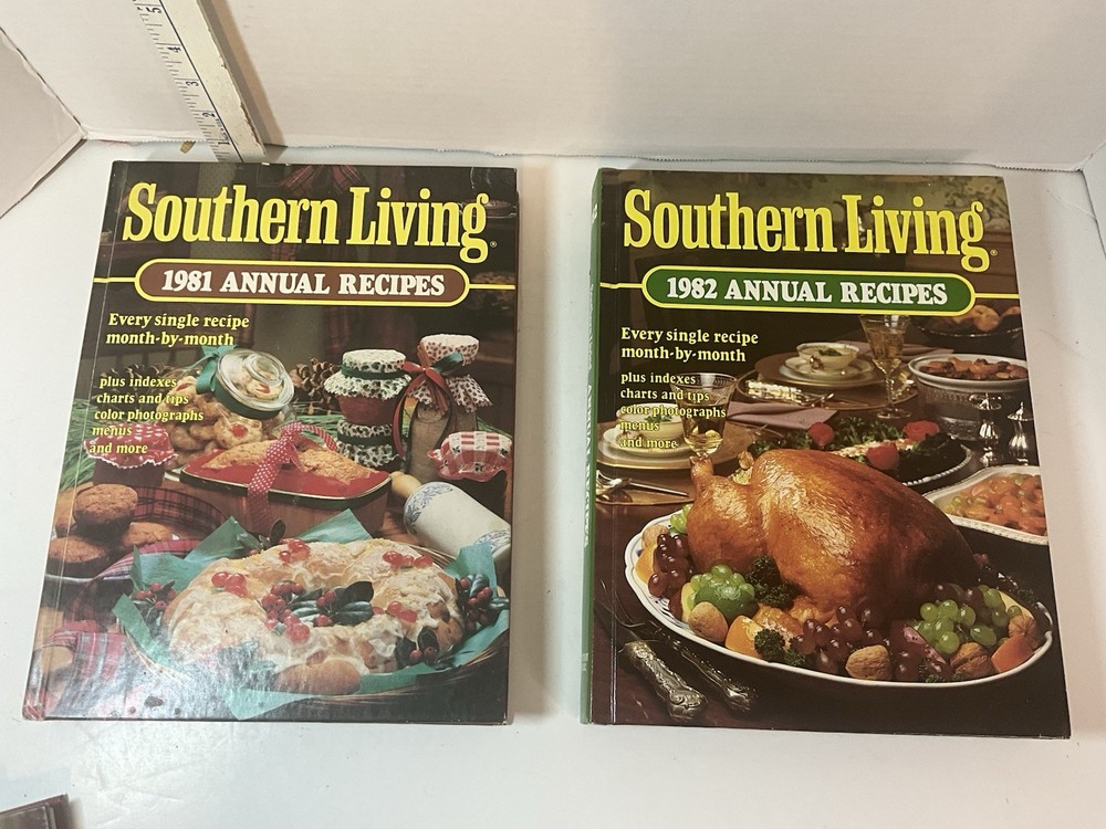 Southern Living 1981 and 1982 Annual Recipes - Hardcover Southern Living