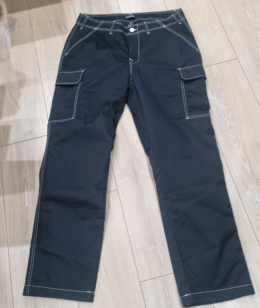 True Religion Jet Black  Cargo SN PANT HS OUTLINE  Size 34