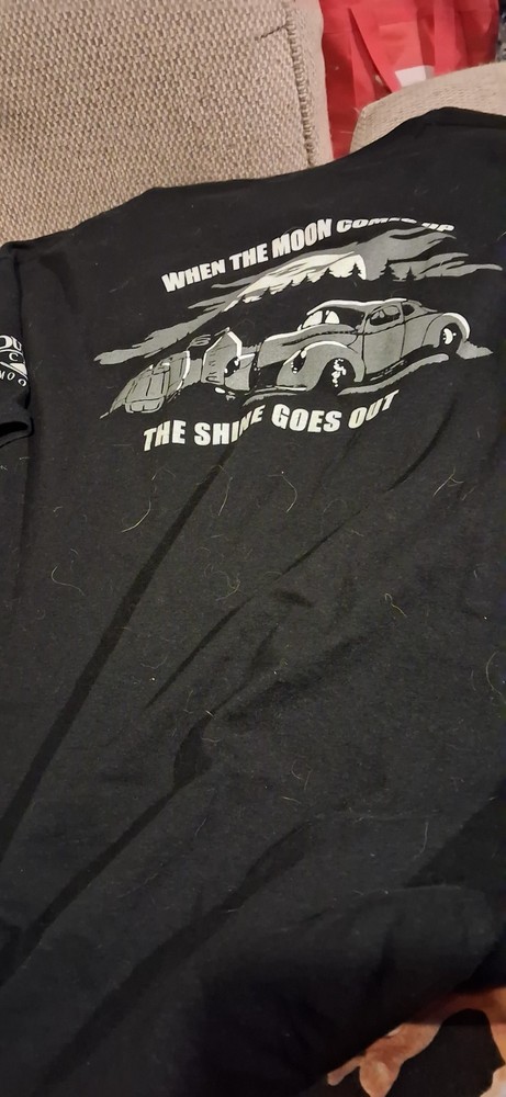 gildan moonshine black mens 2xl tshirt