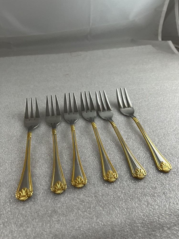 Vintage Fork Hotels Charter House 5.5”. Set Of 6