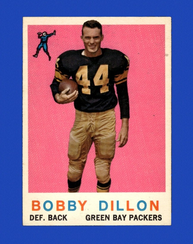 1959 Topps Set-Break # 12 Bobby Dillon EX-EXMINT *GMCARDS*Consign with Greg Morris Cards