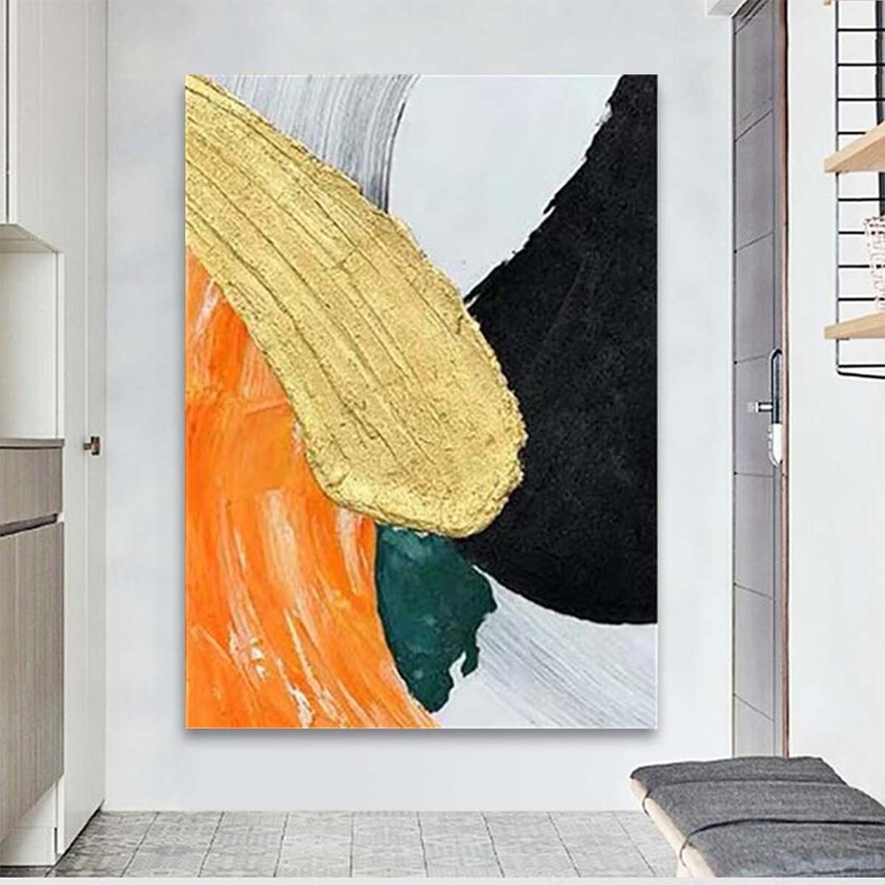 Living Room Decoration Salon Handmade Oil Painting Custom Modern Minimalist