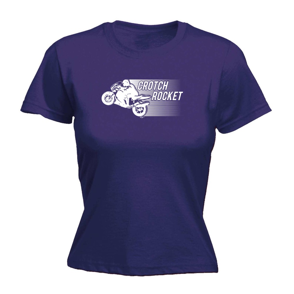 Crotch Rocket Motorbike - Womens T Shirt Funny T-Shirt Novelty gift tshirt