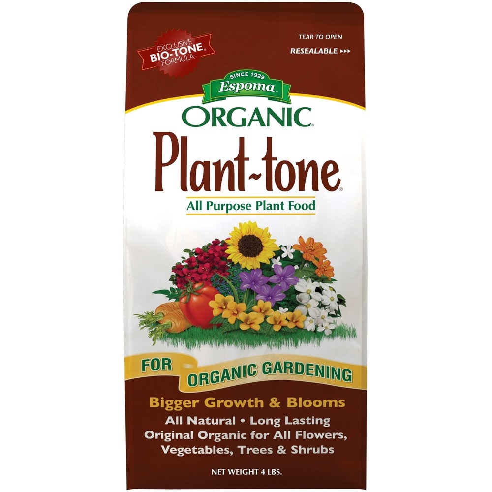 Espoma Organic Plant-tone All Natural, AllPurpose Organic Fertilizer, 4lb