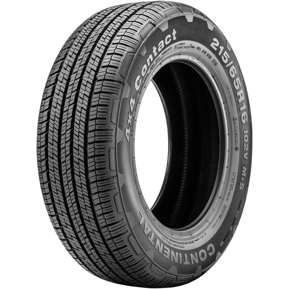 1 New Continental 4x4 Contact  - 255/55r19 Tires 2555519 255 55 19