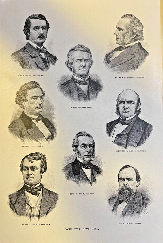 Abraham Lincoln at Beginning of Civil War by John Hay & John Nicolay