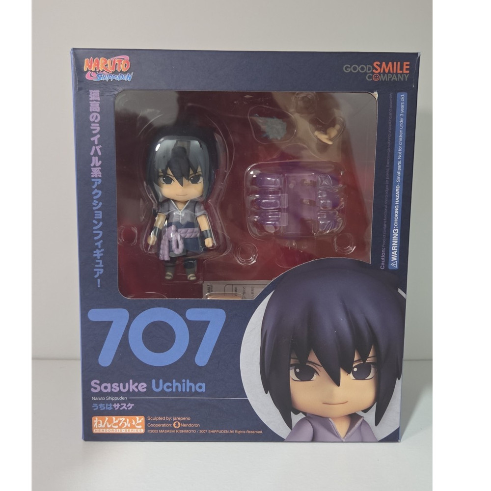 Good Smile Company Nendoroid 707 Sasuke Uchiha Figure Naruto Shippuden Boxed