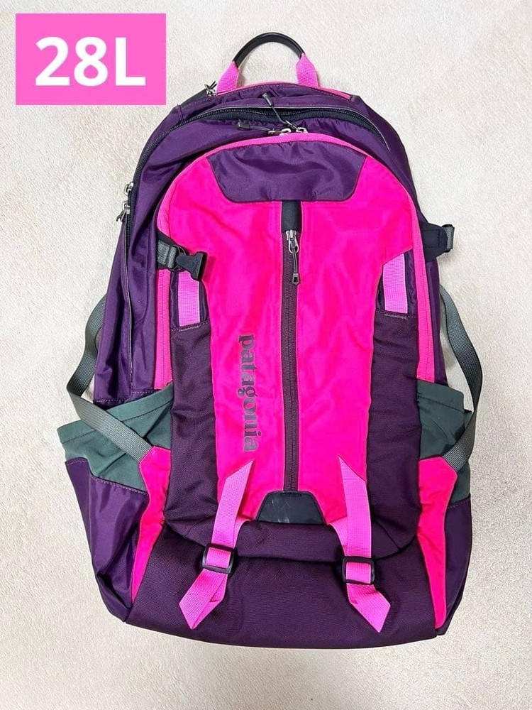 Patagonia Refugio 28L Pink Backpack, Durable Daypack, Used