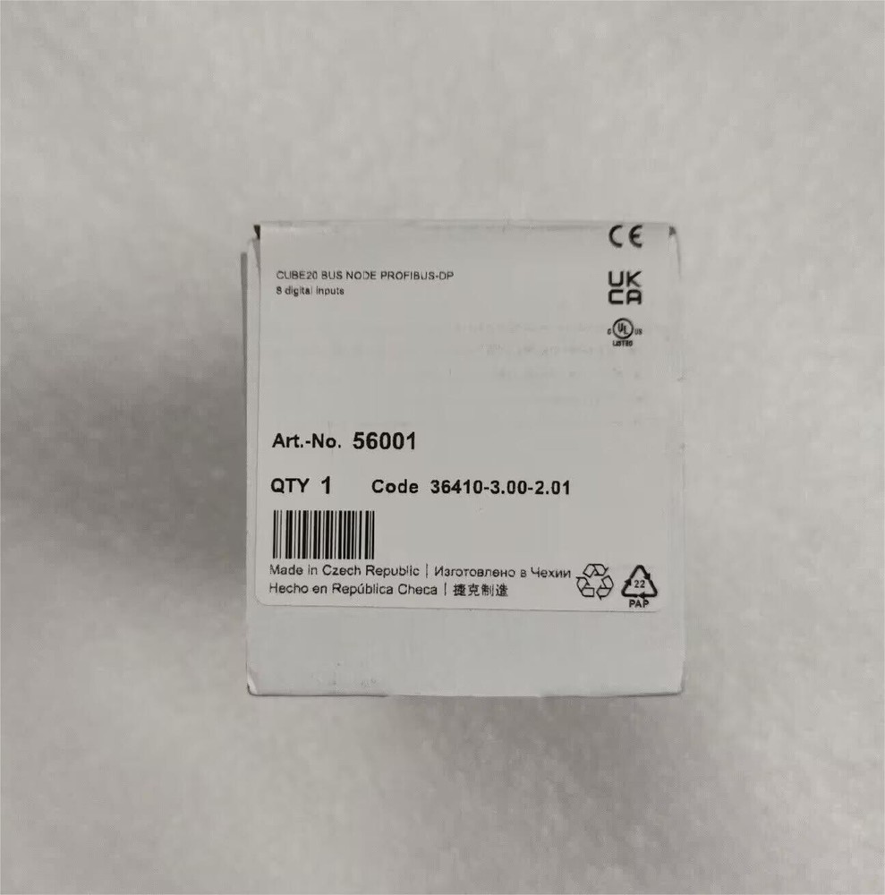 1Pcs  Murr   56001  Cube20 Bus Node Profibus-Dp 8 Digital Inputs .New In Box Dhl
