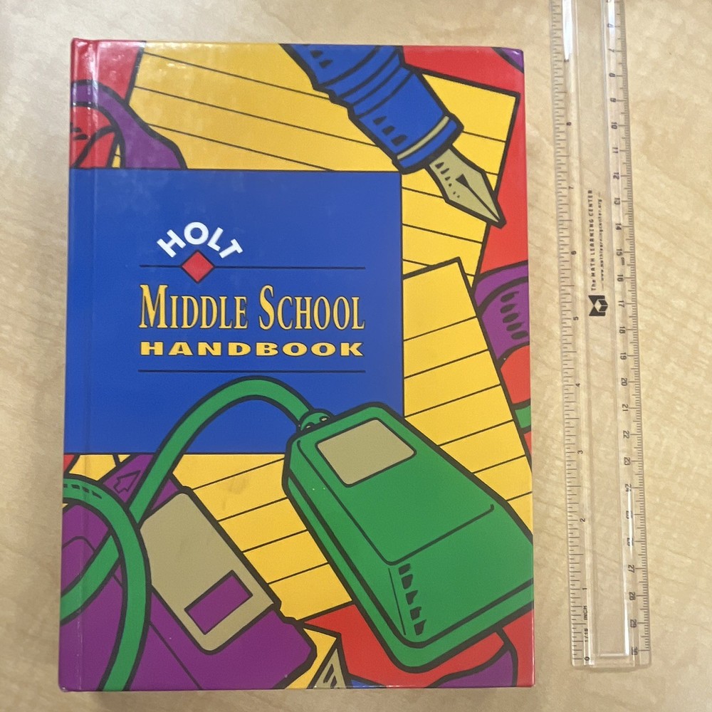 Holt, Rinehart and Winston Middle School Handbook Hardcover Grammar