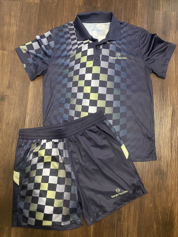Sergio Tacchini Men's 2pc Polo and Shorts set
