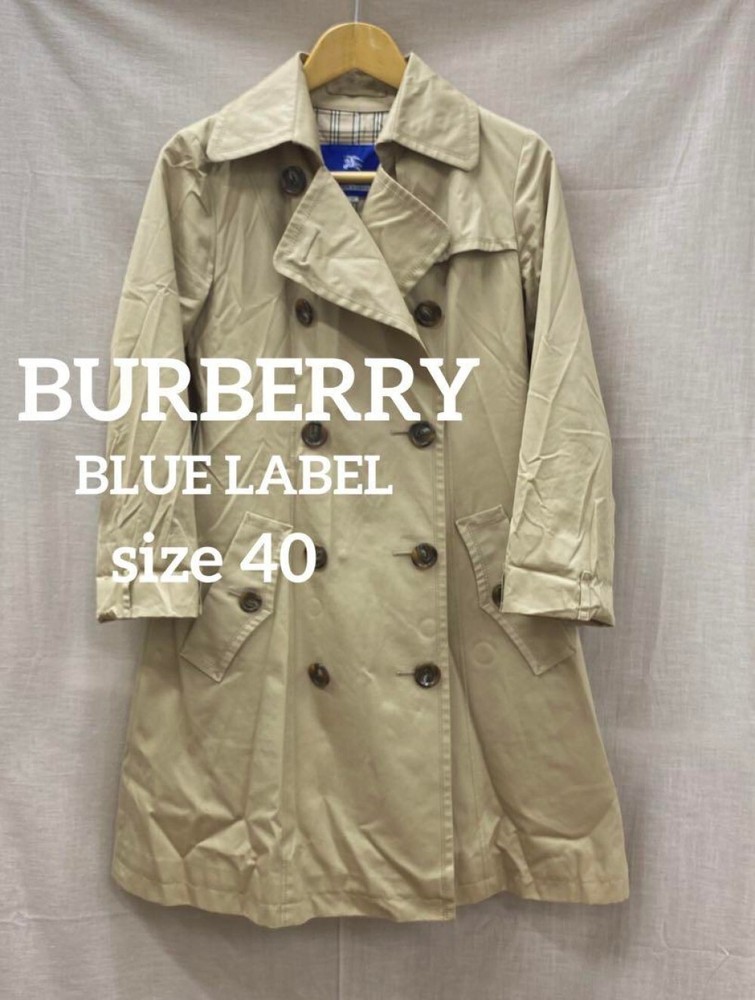 Burberry Blue Label Trench Coat size 40 Woman from Japan