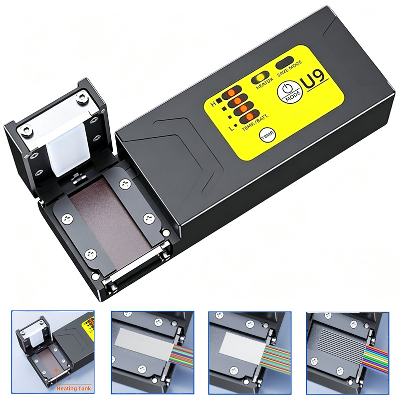 FTTH 1~48 Core Fiber Optic Stripper Auto Heating Wire Stripper /Stripping Pliers