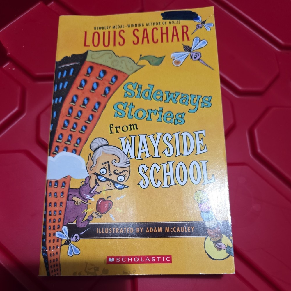 Sideways Stories from Wayside School Louis Sachar Scholastic Paperback Kid Book