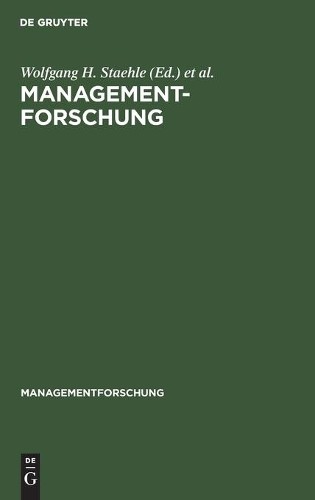 Managementforschung (Hardback) Managementforschung