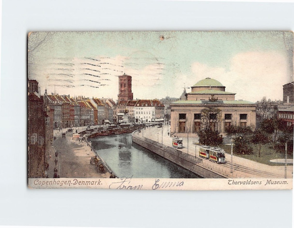 Postcard Thorvaldsens Museum Copenhagen Denmark