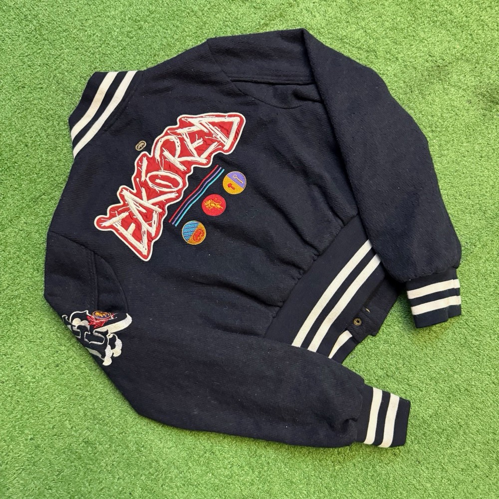 NWT Vintage Y2K Ecko Red Women’s Embroidered Varsity Jacket Size : Medium