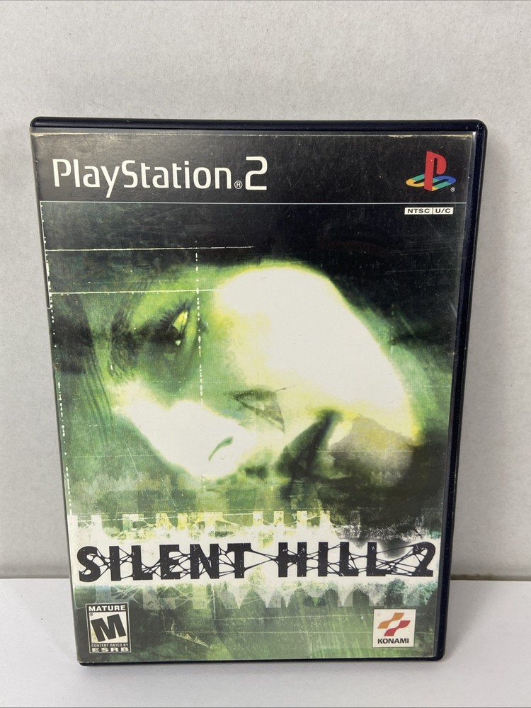 Konami Silent Hill 2 (PlayStation 2, PS2, 2001) w/ Manual COMPLETE CIB Tested