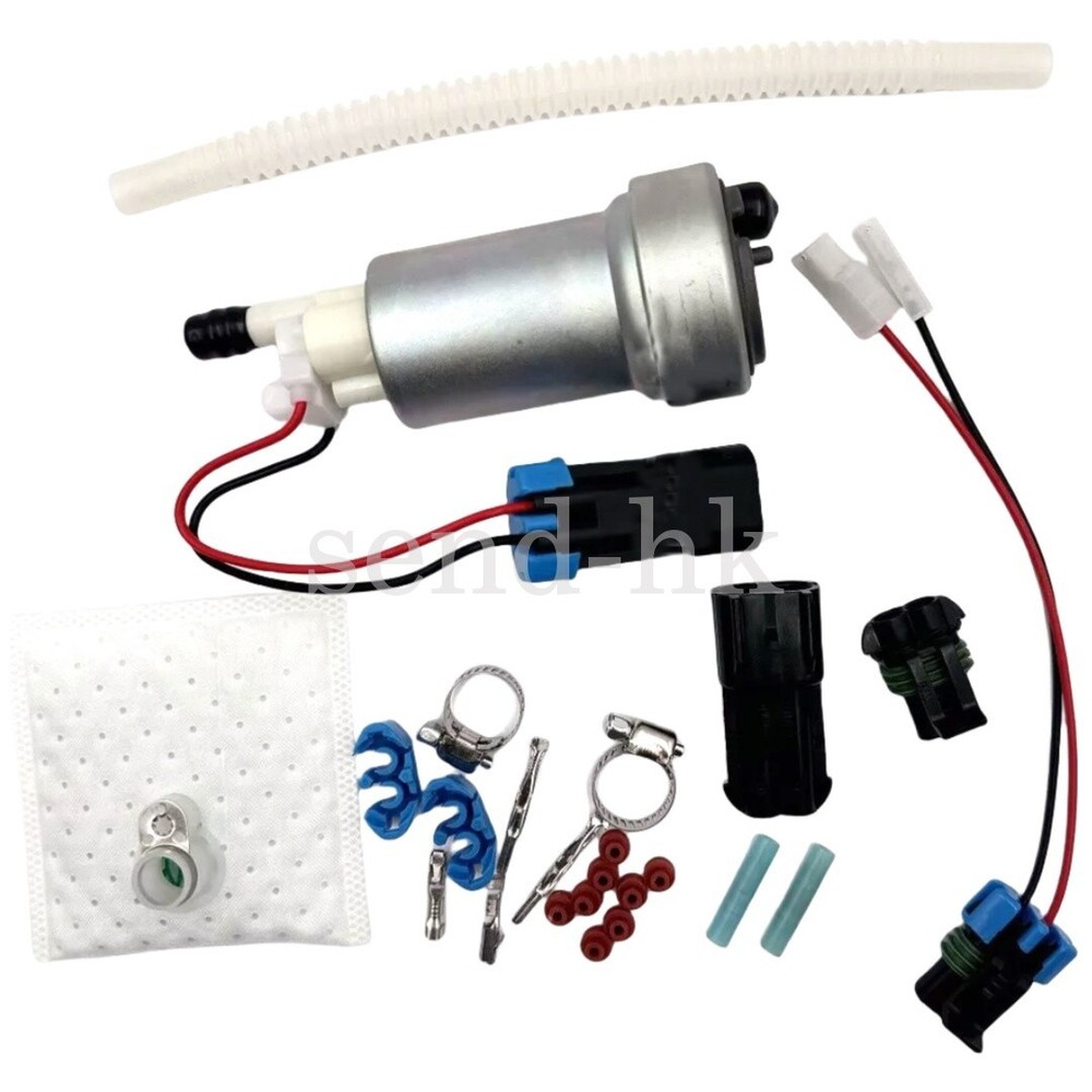 New WALBRO F90000274 450LPH High Pressure Fuel Pump + QFS Install Kit E85 US