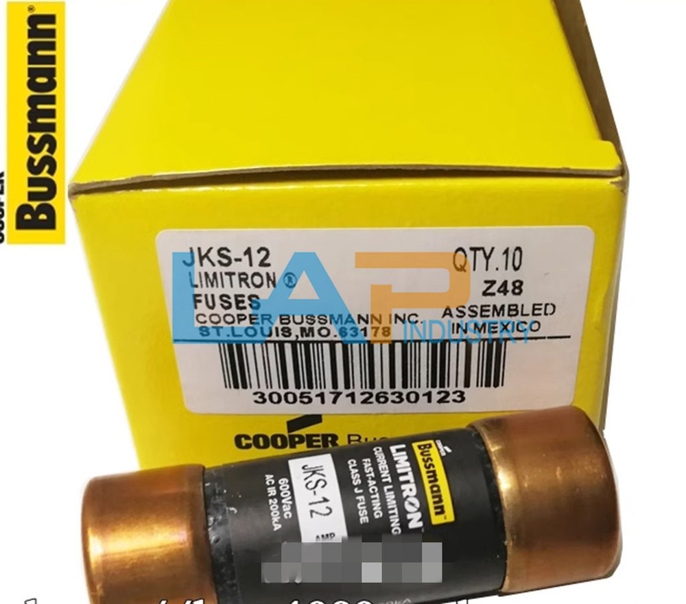 10Pcs/box New For BUSSMANN JKS-12 12A 600V Fuse