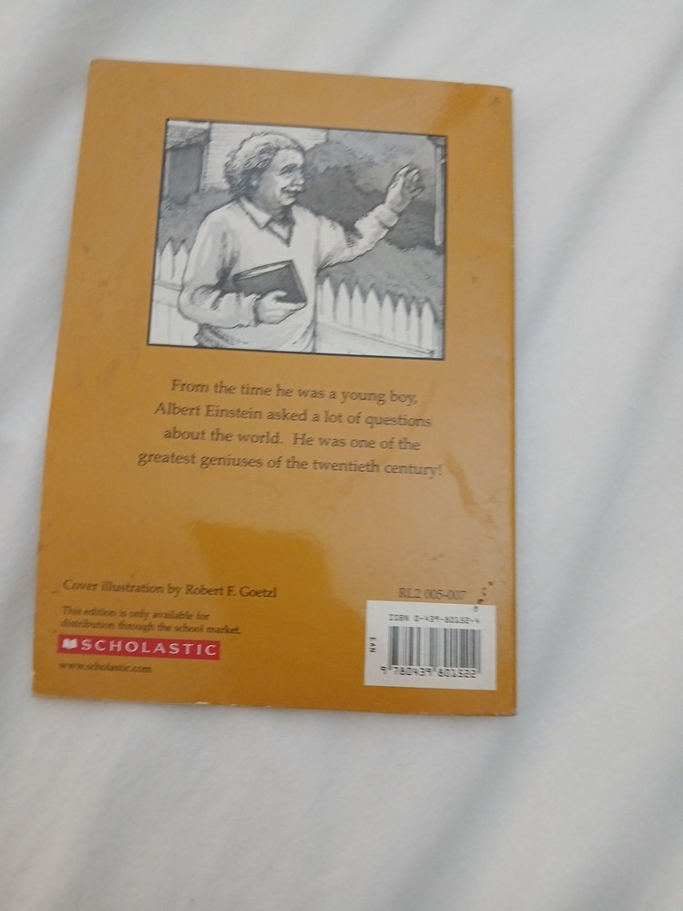 Albert Einstein, Creative Genius by Laurence Santrey and Joanne Mattern...