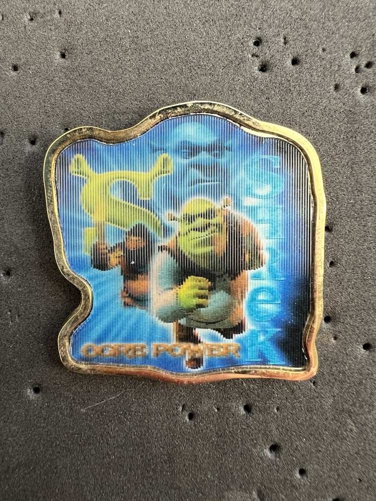 4D Shrek Universal Studios DreamWorks pin badge
